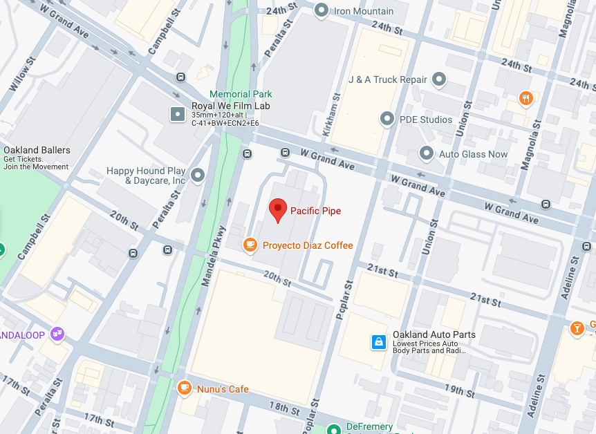 map of pac pipe
